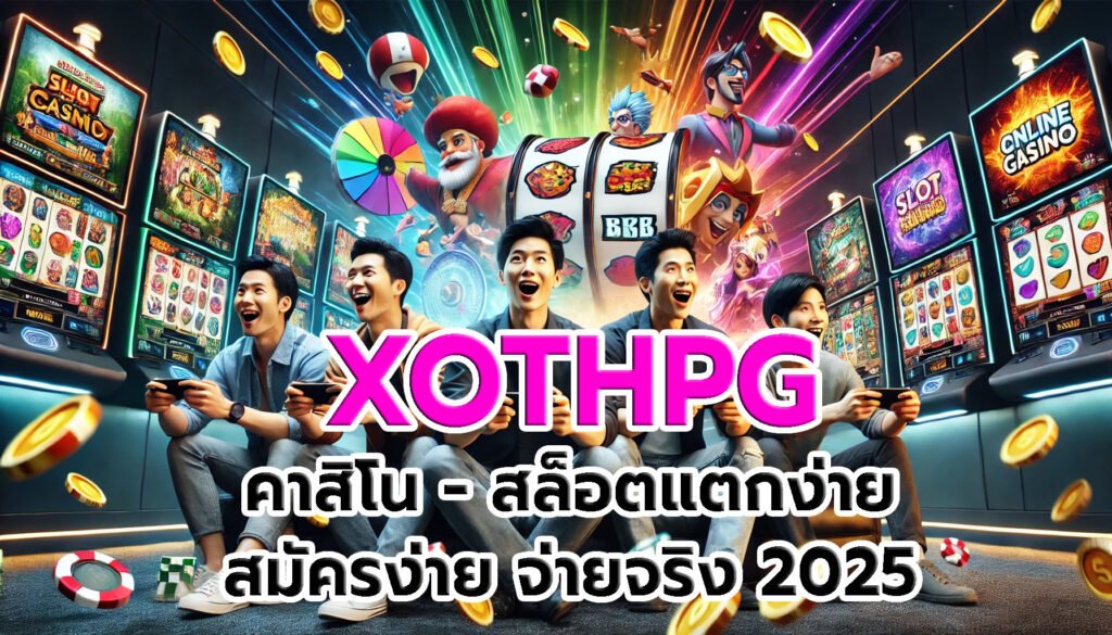 XOTHPG คาสิโน - สล็อตแตกง่าย สมัครง่าย จ่ายจริง 2025